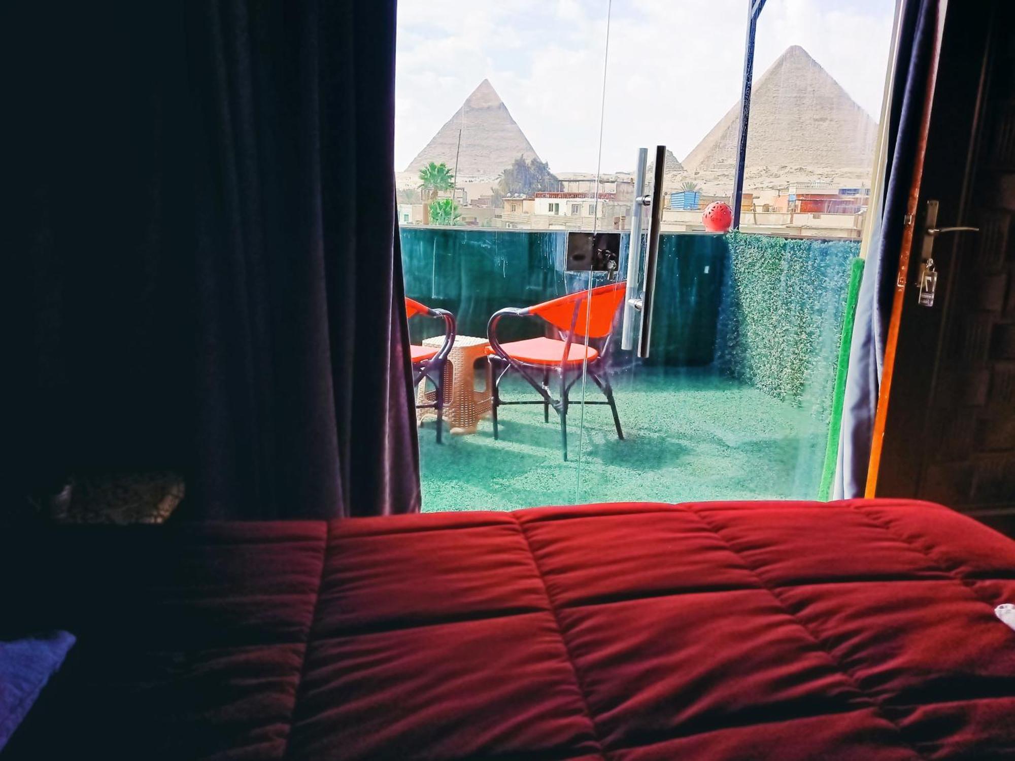 Hotel Magic Golden Pyramids View à Kafret el-Gabal Extérieur photo